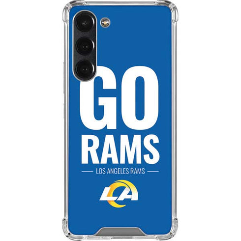NFL Los Angeles Rams Team Motto Galaxy S23 Plus Clear Case