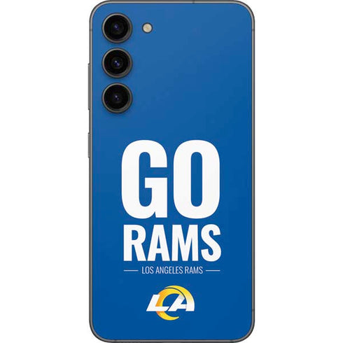 NFL Los Angeles Rams Team Motto Galaxy S23 Plus Skin