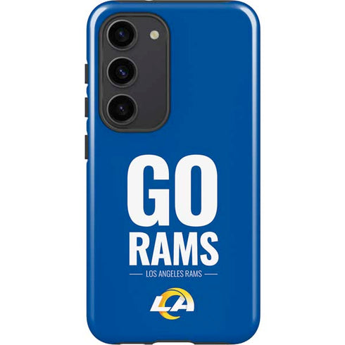 NFL Los Angeles Rams Team Motto Galaxy S23 Pro Case