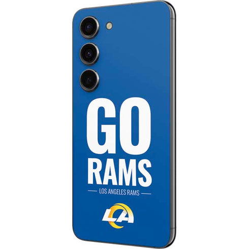 NFL Los Angeles Rams Team Motto Galaxy S23 Skin