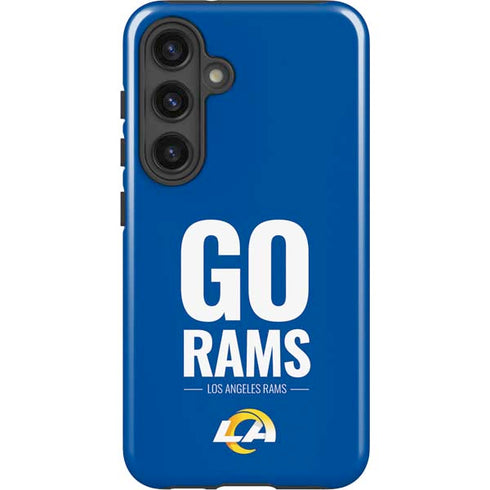 NFL Los Angeles Rams Team Motto Galaxy S24 Plus Impact Case