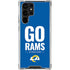 NFL Los Angeles Rams Team Motto Galaxy S24 Ultra Clear Case