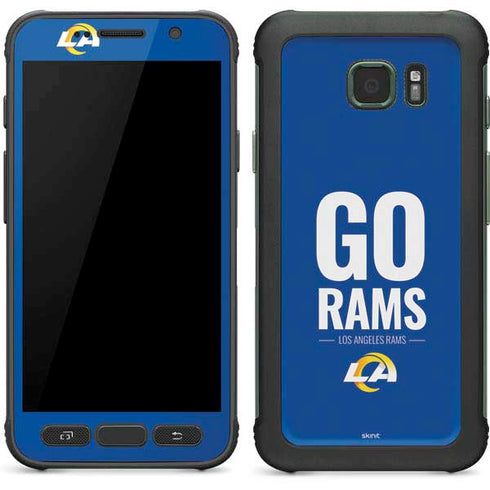 NFL Los Angeles Rams Team Motto Galaxy S7 Active Skin