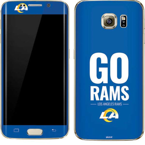 NFL Los Angeles Rams Team Motto Galaxy S7 Edge Skin