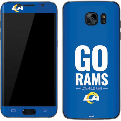 NFL Los Angeles Rams Team Motto Galaxy S7 Skin