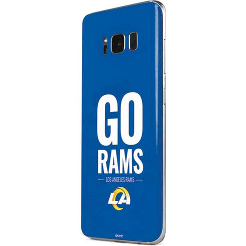 NFL Los Angeles Rams Team Motto Galaxy S8 Skin