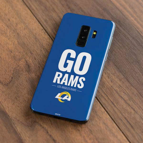 NFL Los Angeles Rams Team Motto Galaxy S9 Plus Skin