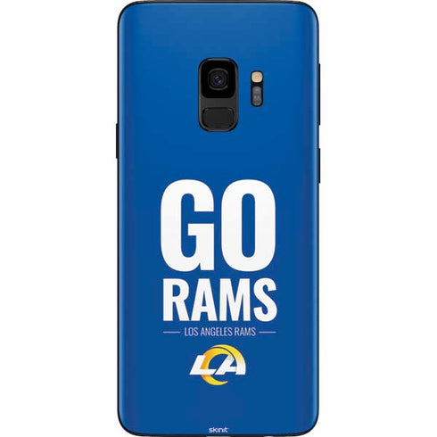 NFL Los Angeles Rams Team Motto Galaxy S9 Skin