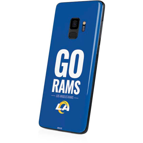 NFL Los Angeles Rams Team Motto Galaxy S9 Skin