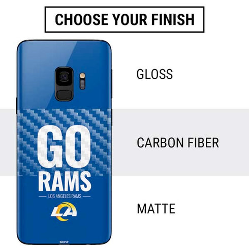 NFL Los Angeles Rams Team Motto Galaxy S9 Skin