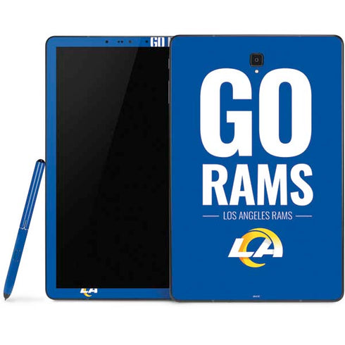 NFL Los Angeles Rams Team Motto Samsung Galaxy Tab Skin