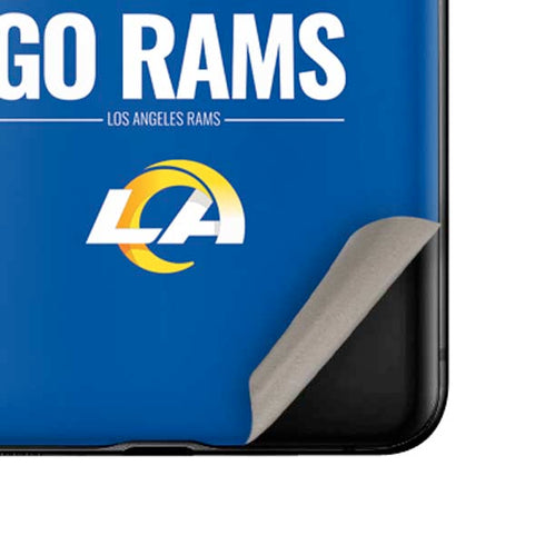NFL Los Angeles Rams Team Motto Galaxy Z Flip Skin