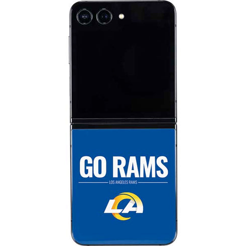 NFL Los Angeles Rams Team Motto Galaxy Z Flip5 5G Skin
