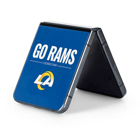 NFL Los Angeles Rams Team Motto Galaxy Z Flip5 5G Skin