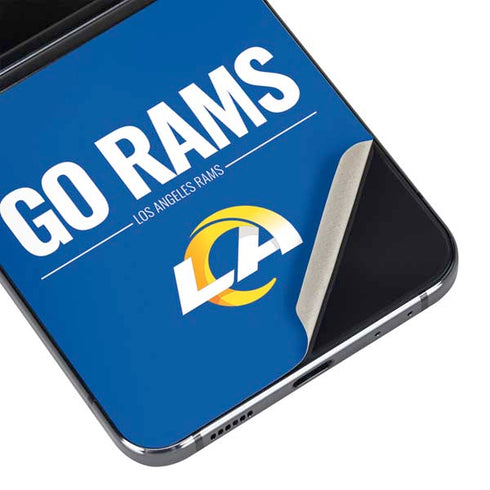 NFL Los Angeles Rams Team Motto Galaxy Z Flip5 5G Skin