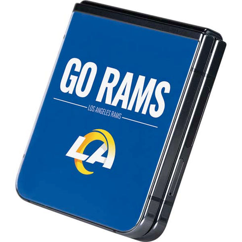 NFL Los Angeles Rams Team Motto Galaxy Z Flip5 5G Skin