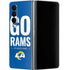 NFL Los Angeles Rams Team Motto Galaxy Z Fold4 5G Skin
