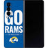 NFL Los Angeles Rams Team Motto Galaxy Z Fold4 5G Skin