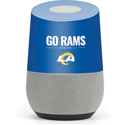 NFL Los Angeles Rams Team Motto Google Home Skin
