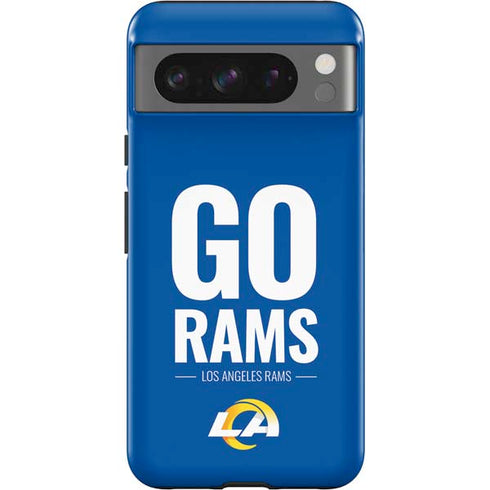 NFL Los Angeles Rams Team Motto Google Pixel 8 Pro Impact Case