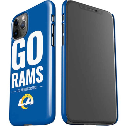 NFL Los Angeles Rams Team Motto iPhone 11 Pro Lite Case