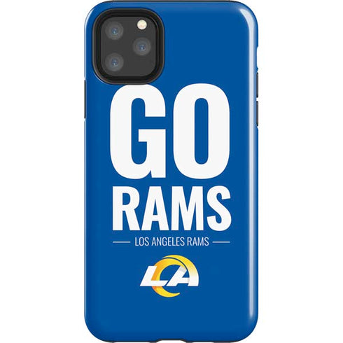 NFL Los Angeles Rams Team Motto iPhone 11 Pro Max Impact Case