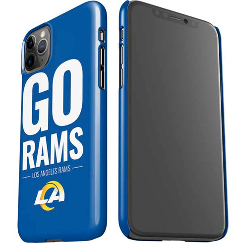 NFL Los Angeles Rams Team Motto iPhone 11 Pro Max Lite Case
