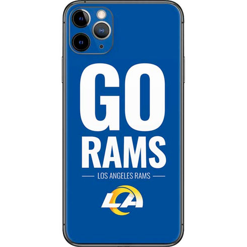 NFL Los Angeles Rams Team Motto iPhone 11 Pro Max Skin