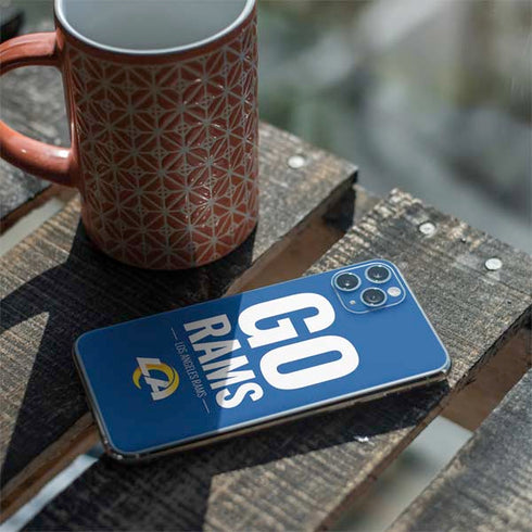 NFL Los Angeles Rams Team Motto iPhone 11 Pro Max Skin