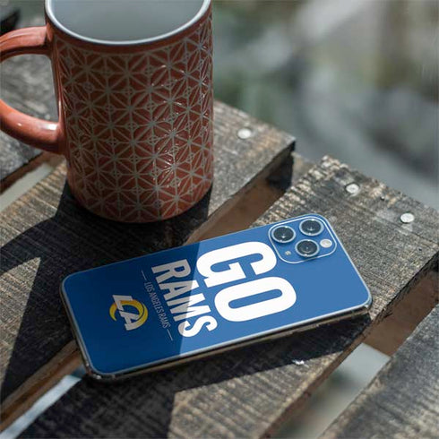 NFL Los Angeles Rams Team Motto iPhone 11 Pro Skin