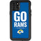 NFL Los Angeles Rams Team Motto iPhone 11 Pro Waterproof Case