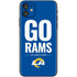 NFL Los Angeles Rams Team Motto iPhone 11 Skin