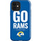 NFL Los Angeles Rams Team Motto iPhone 12 Impact Case