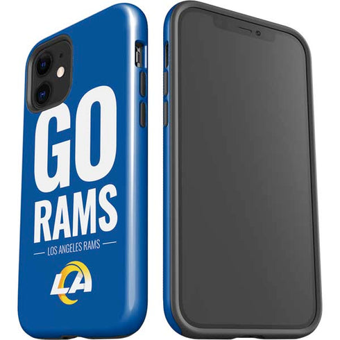 NFL Los Angeles Rams Team Motto iPhone 12 Impact Case