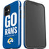 NFL Los Angeles Rams Team Motto iPhone 12 Impact Case