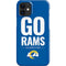 NFL Los Angeles Rams Team Motto iPhone 12 Mini Lite Case