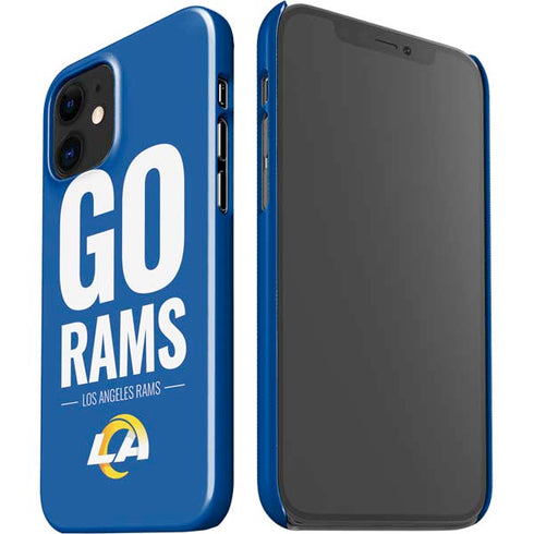 NFL Los Angeles Rams Team Motto iPhone 12 Mini Lite Case