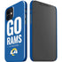 NFL Los Angeles Rams Team Motto iPhone 12 Mini Lite Case