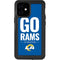 NFL Los Angeles Rams Team Motto iPhone 12 Mini Waterproof Case