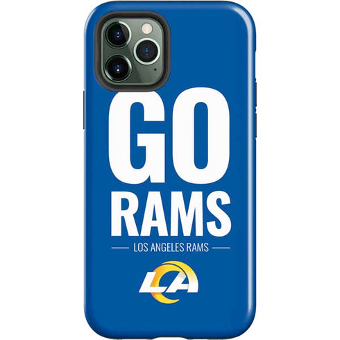 NFL Los Angeles Rams Team Motto iPhone 12 Pro Impact Case