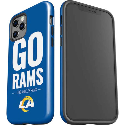 NFL Los Angeles Rams Team Motto iPhone 12 Pro Impact Case