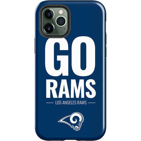 NFL Los Angeles Rams Team Motto iPhone 12 Pro Max Impact Case