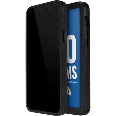 NFL Los Angeles Rams Team Motto iPhone 12 Pro Waterproof Case