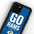NFL Los Angeles Rams Team Motto iPhone 12 Pro Waterproof Case