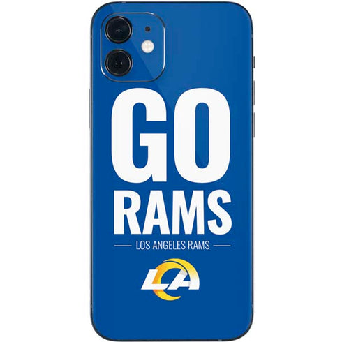NFL Los Angeles Rams Team Motto iPhone 12 Skin