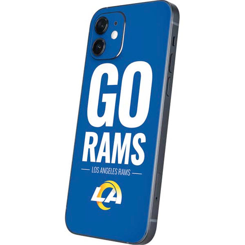 NFL Los Angeles Rams Team Motto iPhone 12 Skin