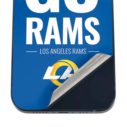 NFL Los Angeles Rams Team Motto iPhone 12 Skin