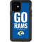 NFL Los Angeles Rams Team Motto iPhone 12 Waterproof Case