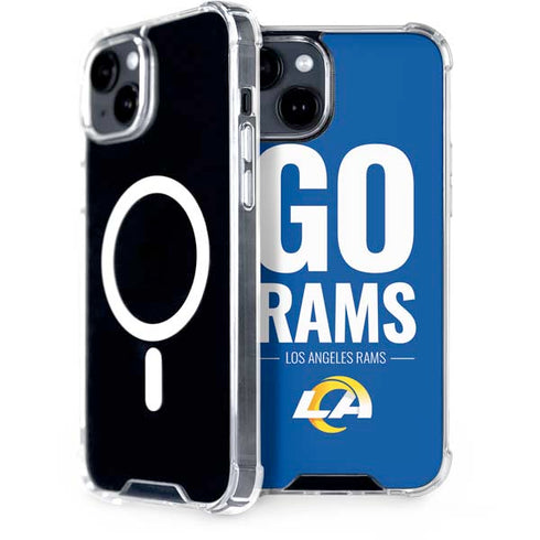NFL Los Angeles Rams Team Motto iPhone 13 MagSafe Case