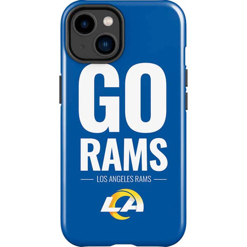NFL Los Angeles Rams Team Motto iPhone 14 Plus Impact Case